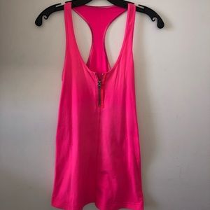 Lululemon quarter-zip racerback tank